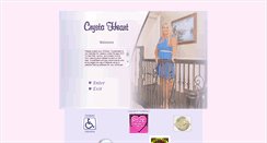 Desktop Screenshot of crystaheart.net